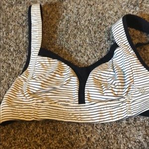 Striped lululemon bra